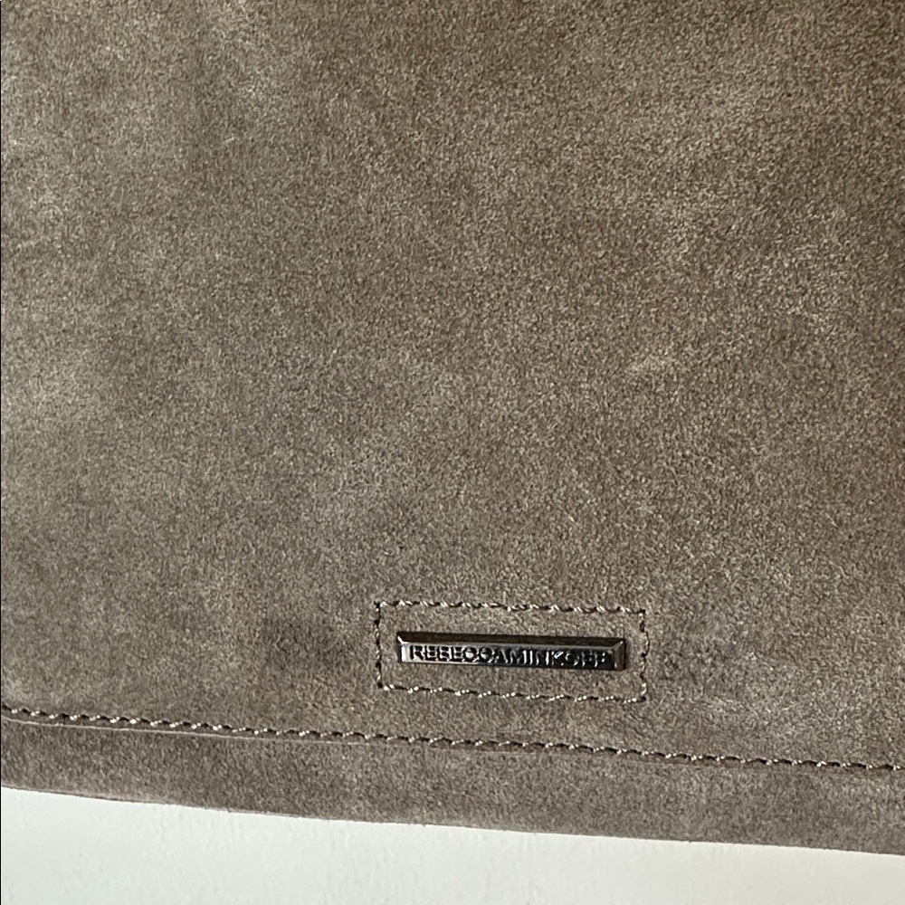 Rebecca Minkoff Darren Shoulder Bag in Porcini Suede - Picture 9 of 9